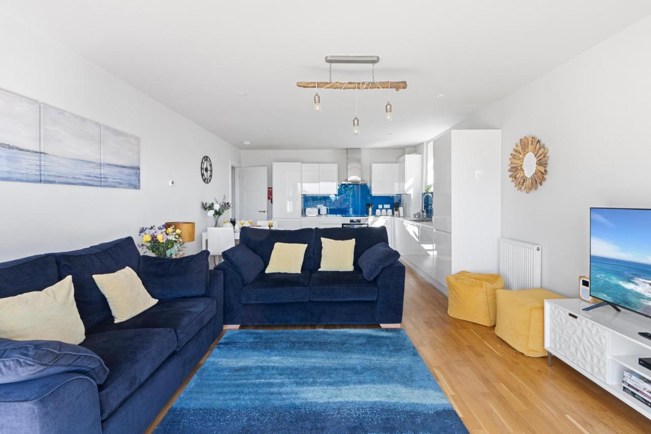 Stunning Coastal Apartment In Maidencombe With Sea Views & Garden Stokeinteignhead Buitenkant foto