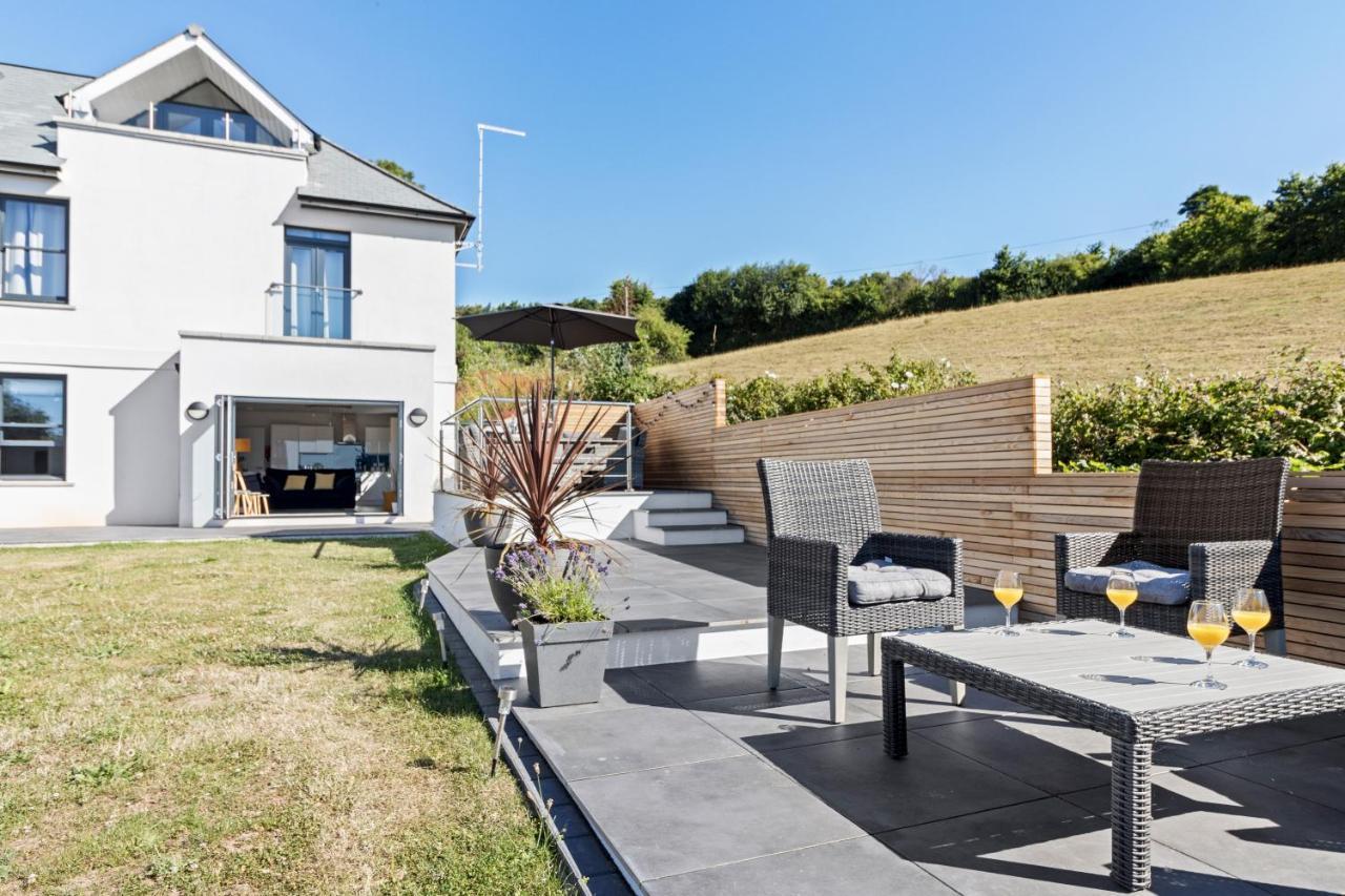 Stunning Coastal Apartment In Maidencombe With Sea Views & Garden Stokeinteignhead Buitenkant foto