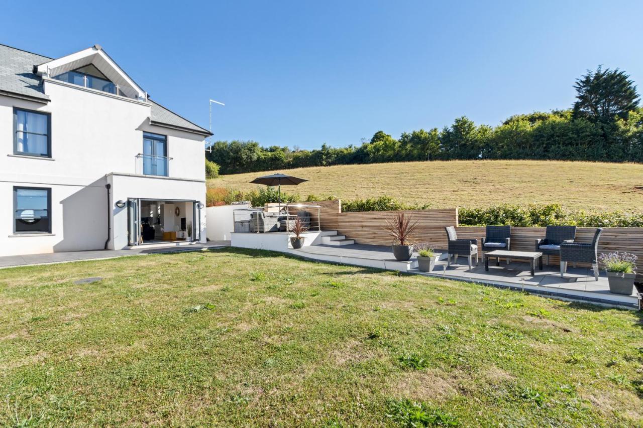 Stunning Coastal Apartment In Maidencombe With Sea Views & Garden Stokeinteignhead Buitenkant foto